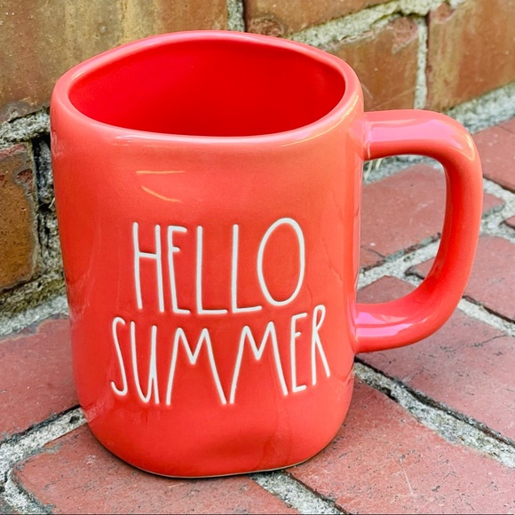 Rae Dunn Hello Summer Coffee Tea Mug NWT - Picture 2 of 5